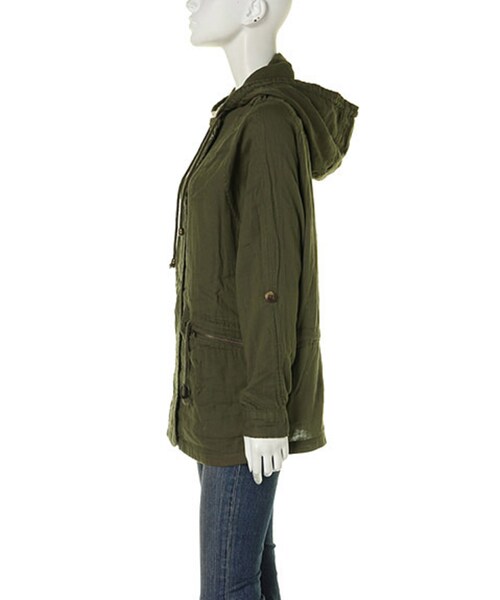 Ungrid（アングリッド）の「ダブルガ-ゼミリタリーコート（ジャケット/アウター・レディース・ベージュ/カーキ・S/M）」の5枚目の写真