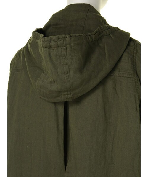 Ungrid（アングリッド）の「ダブルガ-ゼミリタリーコート（ジャケット/アウター・レディース・ベージュ/カーキ・S/M）」の9枚目の写真