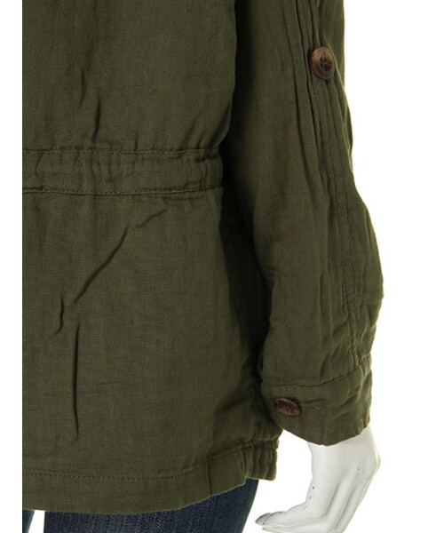 Ungrid（アングリッド）の「ダブルガ-ゼミリタリーコート（ジャケット/アウター・レディース・ベージュ/カーキ・S/M）」の10枚目の写真