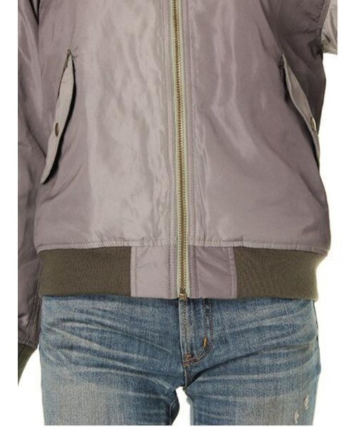 Ungrid（アングリッド）の「ヴィンテージMA1（ジャケット/アウター・レディース・カーキ・S/M）」の6枚目の写真