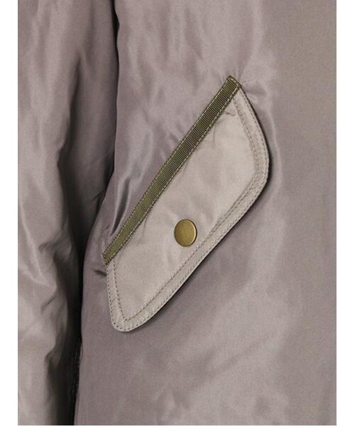 Ungrid（アングリッド）の「ヴィンテージMA1（ジャケット/アウター・レディース・カーキ・S/M）」の10枚目の写真