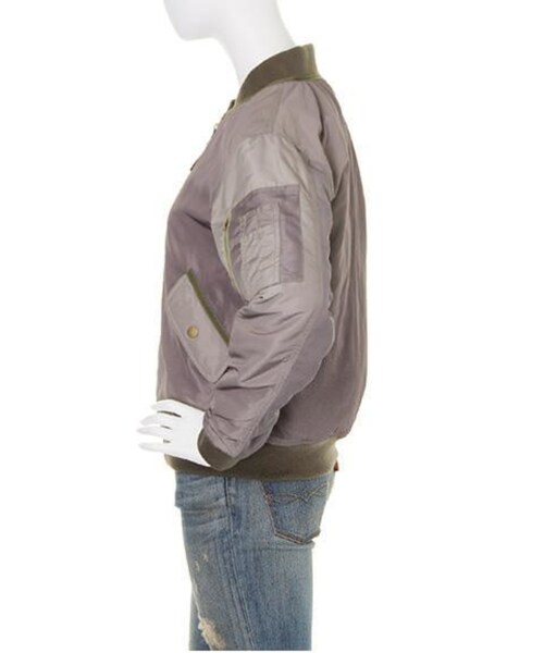 Ungrid（アングリッド）の「ヴィンテージMA1（ジャケット/アウター・レディース・カーキ・S/M）」の3枚目の写真