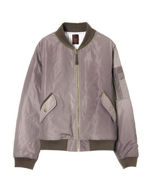 Ungrid（アングリッド）の「ヴィンテージMA1（ジャケット/アウター・レディース・カーキ・S/M）」の2枚目の写真