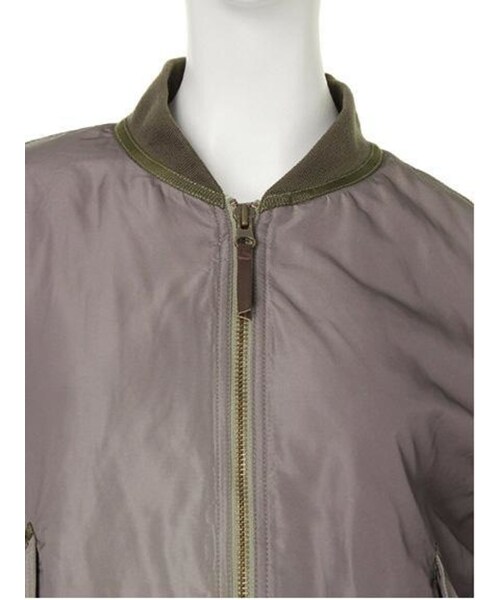 Ungrid（アングリッド）の「ヴィンテージMA1（ジャケット/アウター・レディース・カーキ・S/M）」の7枚目の写真