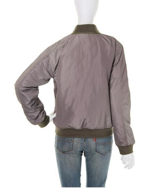 Ungrid（アングリッド）の「ヴィンテージMA1（ジャケット/アウター・レディース・カーキ・S/M）」の4枚目の写真