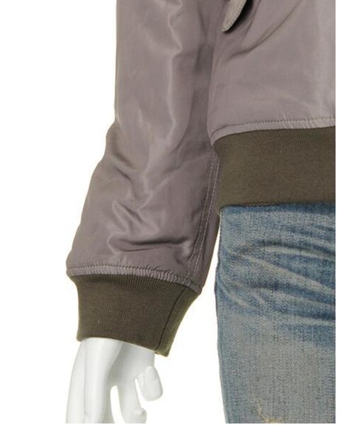 Ungrid（アングリッド）の「ヴィンテージMA1（ジャケット/アウター・レディース・カーキ・S/M）」の5枚目の写真