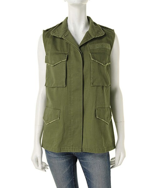 Ungrid（アングリッド）の「ミリタリーノースリJK（ジャケット/アウター・レディース・カーキ・S/M）」の8枚目の写真