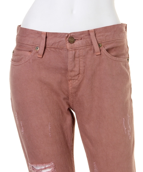 Ungrid（アングリッド）の「【Casual】カラーストレートデニム（パンツ・レディース・オフホワイト/ピンク・24インチ/25インチ/26インチ）」の7枚目の写真