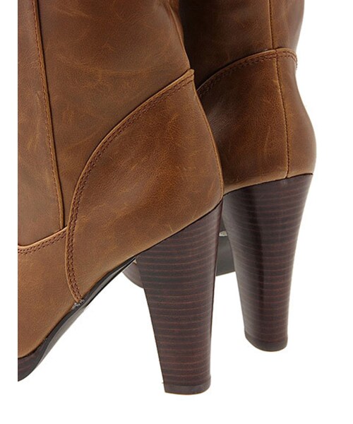 Ungrid（アングリッド）の「ヒールロングブーツ（シューズ・レディース・ブラック/ブラウン・S/M/L）」の7枚目の写真