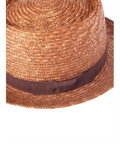Ungrid（アングリッド）の「カンカンHAT（帽子・レディース・ブラウン/ベージュ・F）」の5枚目の写真