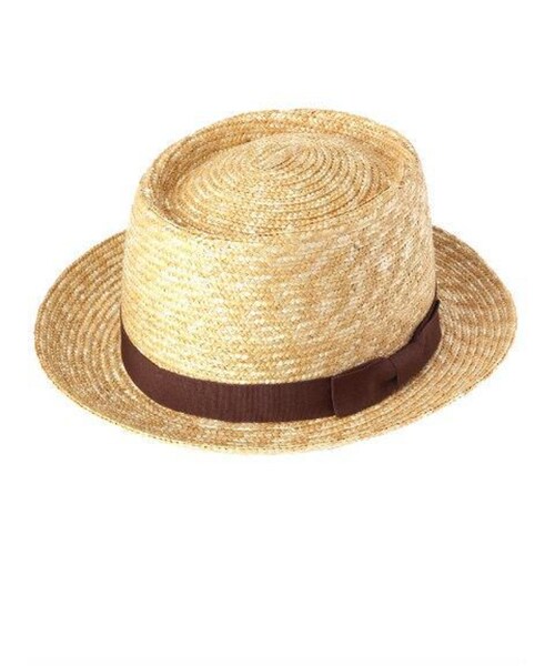 Ungrid（アングリッド）の「カンカンHAT（帽子・レディース・ブラウン/ベージュ・F）」の2枚目の写真