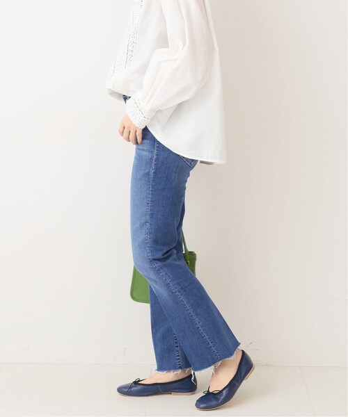 MOTHER/マザー】HUSTLER SNAP DOWN ANKLE FRAY デニム