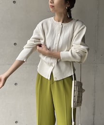 CAPRICIEUX LE'MAGE | ウエストリブカーディガン(カーディガン/ボレロ)