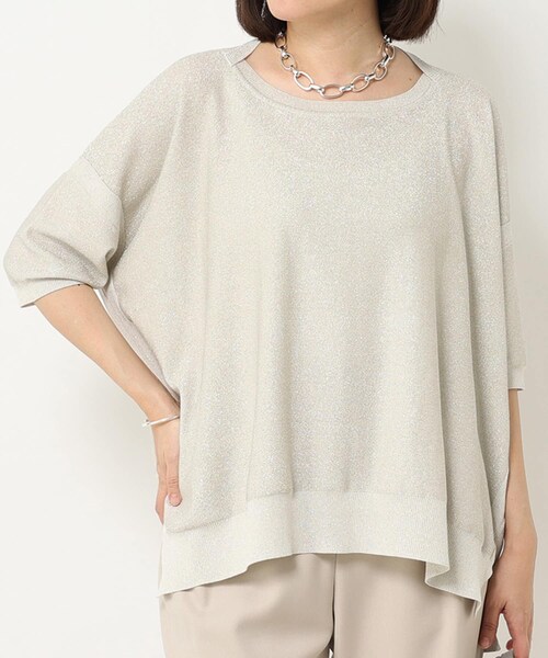 ADEAM】25新作新品 Macaron Sweater カシミヤ100% F ADEAM】25新作新品 Macaron Sweater カシミヤ100% F