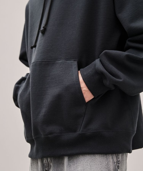 LIDNM（リドム）の「WIDE LOOSE PARKA（パーカー・メンズ・グレー/ブラック・M/L）」の9枚目の写真