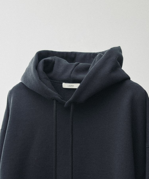 LIDNM（リドム）の「WIDE LOOSE PARKA（パーカー・メンズ・グレー/ブラック・M/L）」の12枚目の写真