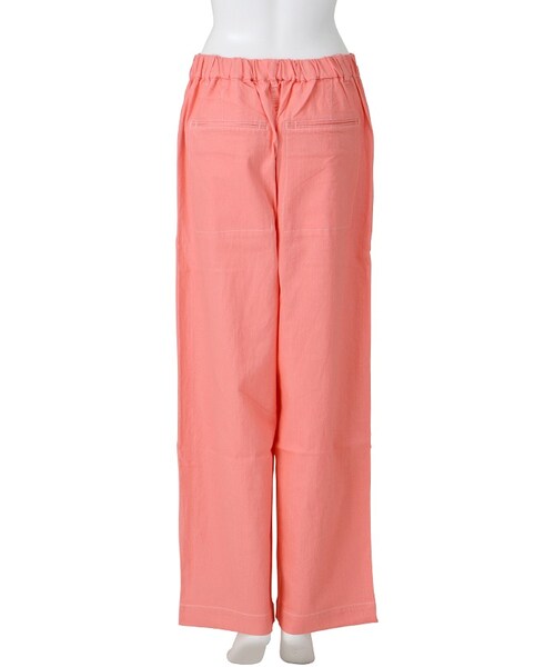 Ne-net（ネネット）の「PD (P)カラーデニム / パンツ（パンツ・レディース・green/blue/pink・01/02）」の4枚目の写真