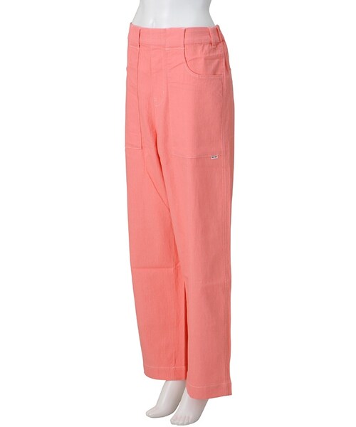 Ne-net（ネネット）の「PD (P)カラーデニム / パンツ（パンツ・レディース・green/blue/pink・01/02）」の7枚目の写真