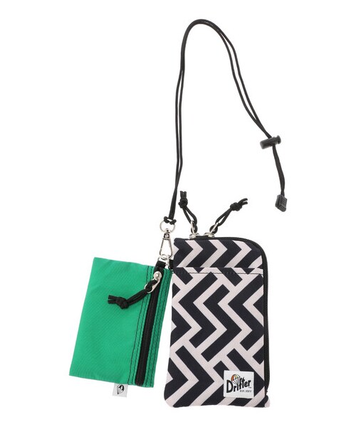 Green　Parks（グリーンパークス）の「【予約】■Drifter ミニマルWポーチ（財布/小物・ブラック/レオパード/その他・F）」の10枚目の写真