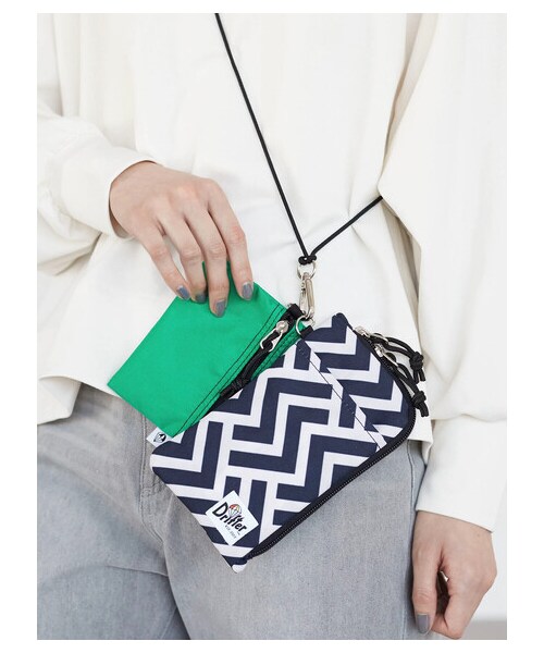 Green　Parks（グリーンパークス）の「【予約】■Drifter ミニマルWポーチ（財布/小物・ブラック/レオパード/その他・F）」の13枚目の写真