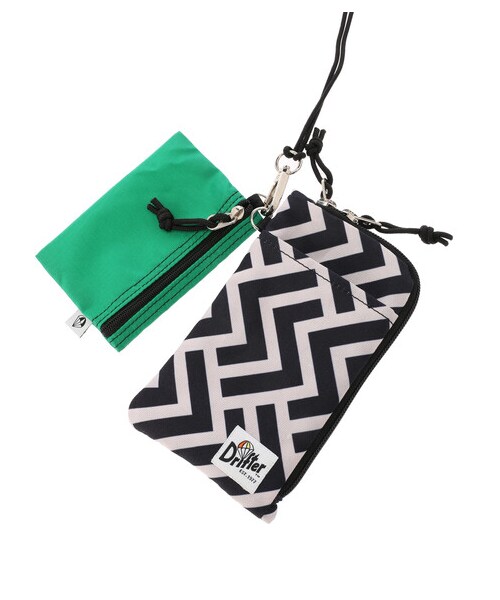 Green　Parks（グリーンパークス）の「【予約】■Drifter ミニマルWポーチ（財布/小物・ブラック/レオパード/その他・F）」の3枚目の写真