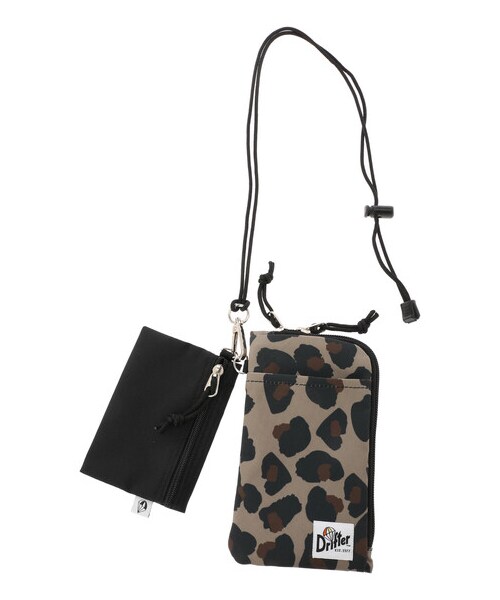 Green　Parks（グリーンパークス）の「【予約】■Drifter ミニマルWポーチ（財布/小物・ブラック/レオパード/その他・F）」の9枚目の写真
