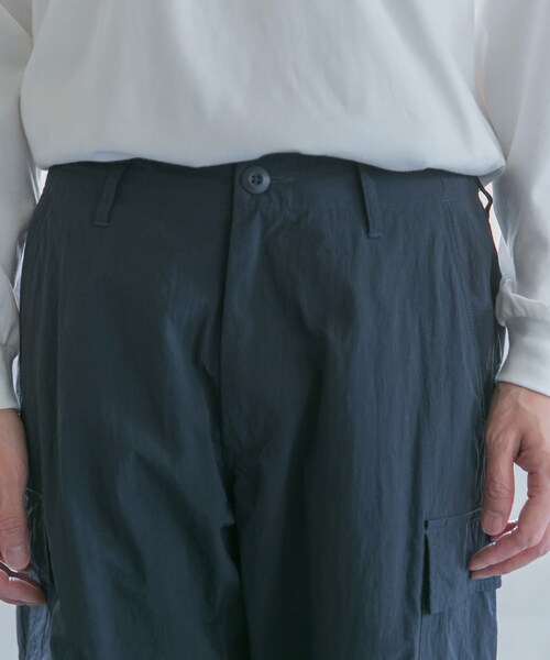URBAN RESEARCH DOORS（アーバンリサーチドアーズ）の「抗撕裂軍裝風長褲（その他・メンズ・灰色/深藏青色・38/40）」の22枚目の写真