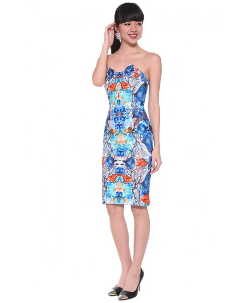 Love,Bonito(ラブボニート)の「Zalita Printed Dress(ワンピース/ドレス・レディース・other・L/M/S/XL/XS)」の2枚目の写真