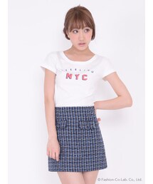 TITTY&CO. | ツイードミニスカート(スカート)