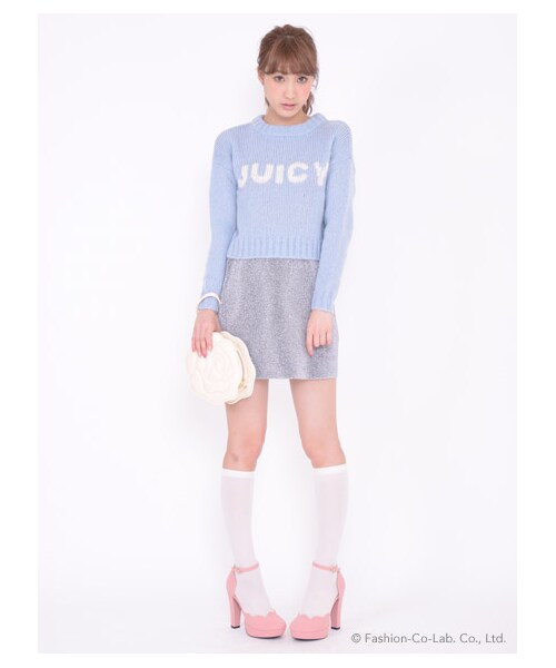 TITTY&CO.（ティティーアンドコー）の「スカラップパンプス（シューズ・レディース・ブラック/ブルー/ピンク・S/M/L）」の12枚目の写真