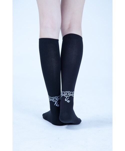 Slightly Numb（スライトリーナム）の「NU CHAIN SOCKS-S（アクセサリー・Black・Free）」の5枚目の写真