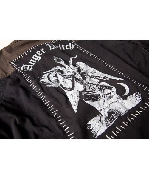 Slightly Numb（スライトリーナム）の「PALMER SHIRT（トップス・Black・00/01/02/03）」の4枚目の写真