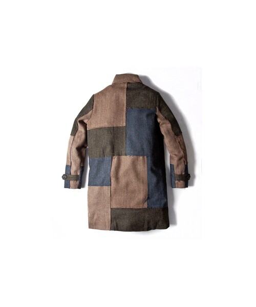 Slightly Numb（スライトリーナム）の「McCLANAHAN TRENCH COAT（ジャケット/アウター・Patchwork・01/02）」の3枚目の写真