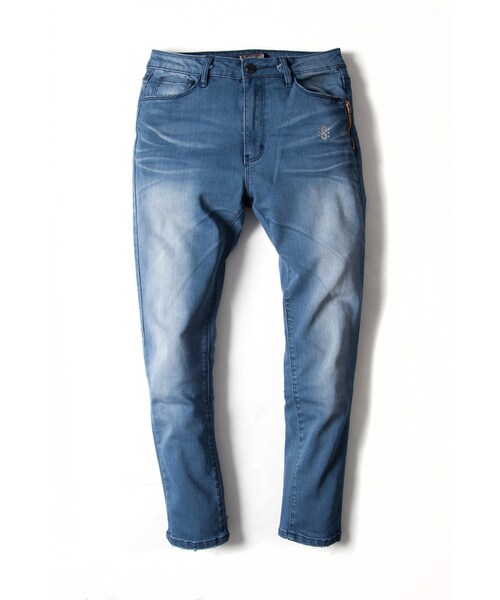 Slightly Numb(スライトリーナム)の「LOT.1440-02(パンツ・Black/Indigo・01/02/03)」の3枚目の写真