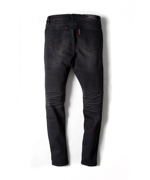 Slightly Numb(スライトリーナム)の「LOT.1440-02(パンツ・Black/Indigo・01/02/03)」の2枚目の写真