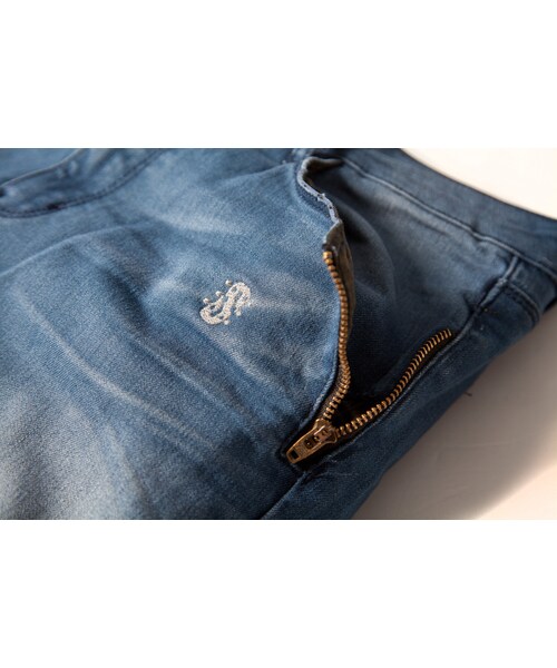 Slightly Numb(スライトリーナム)の「LOT.1440-02(パンツ・Black/Indigo・01/02/03)」の5枚目の写真