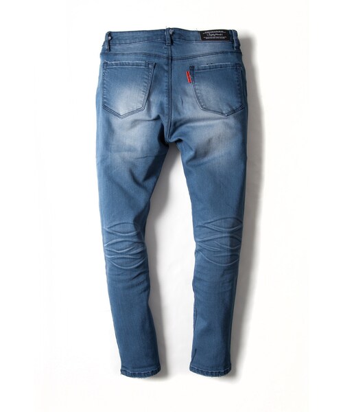 Slightly Numb(スライトリーナム)の「LOT.1440-02(パンツ・Black/Indigo・01/02/03)」の4枚目の写真