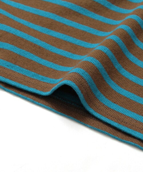 URBAN RESEARCH DOORS（アーバンリサーチドアーズ）の「FORK&SPOON配色橫紋洋裝（ワンピース/ドレス・レディース・棉原灰雙色/藏青棉原雙色/藏青紅雙色/棕藍雙色・one）」の19枚目の写真