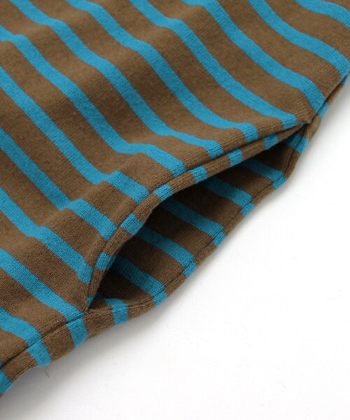 URBAN RESEARCH DOORS（アーバンリサーチドアーズ）の「FORK&SPOON配色橫紋洋裝（ワンピース/ドレス・レディース・棉原灰雙色/藏青棉原雙色/藏青紅雙色/棕藍雙色・one）」の18枚目の写真