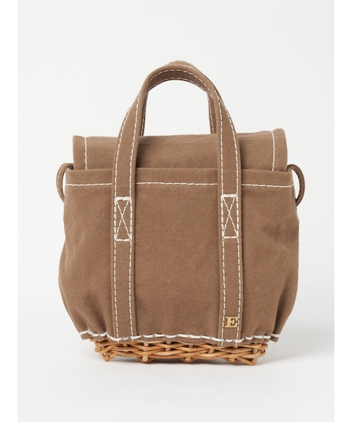 eb.a.gos（エバゴス）の「【期間限定】防水キャンバス カゴ底  