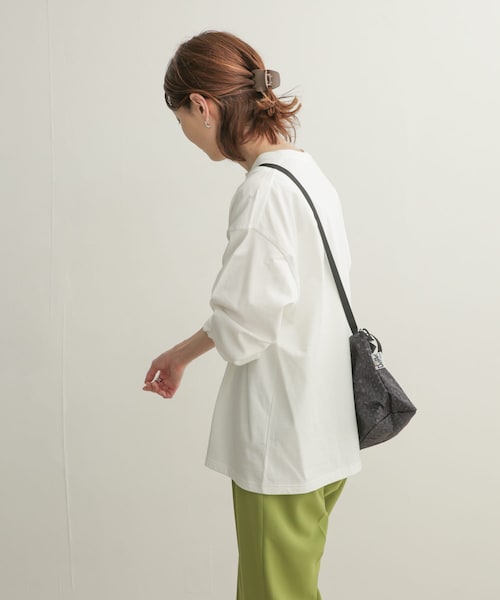 URBAN RESEARCH DOORS(アーバンリサーチドアーズ)の「コットンワイド長袖カットソー(その他・レディース・MINT/OFF/CREAM/PURPLE・1)」の14枚目の写真