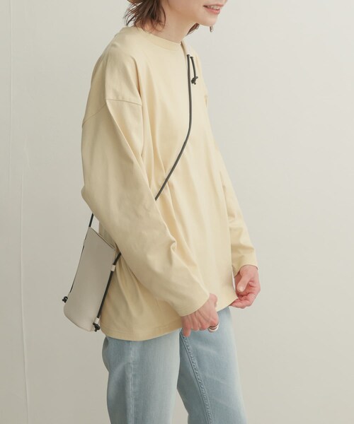 URBAN RESEARCH DOORS(アーバンリサーチドアーズ)の「コットンワイド長袖カットソー(その他・レディース・MINT/OFF/CREAM/PURPLE・1)」の21枚目の写真
