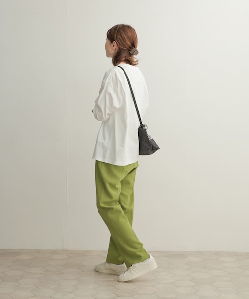 URBAN RESEARCH DOORS(アーバンリサーチドアーズ)の「コットンワイド長袖カットソー(その他・レディース・MINT/OFF/CREAM/PURPLE・1)」の20枚目の写真