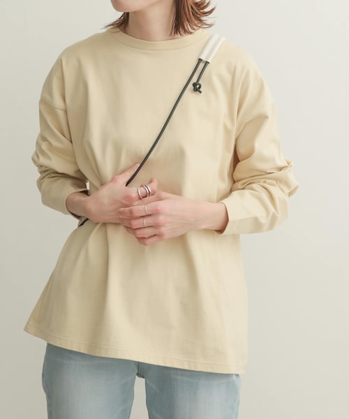 URBAN RESEARCH DOORS(アーバンリサーチドアーズ)の「コットンワイド長袖カットソー(その他・レディース・MINT/OFF/CREAM/PURPLE・1)」の3枚目の写真