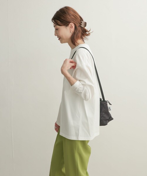 URBAN RESEARCH DOORS(アーバンリサーチドアーズ)の「コットンワイド長袖カットソー(その他・レディース・MINT/OFF/CREAM/PURPLE・1)」の13枚目の写真