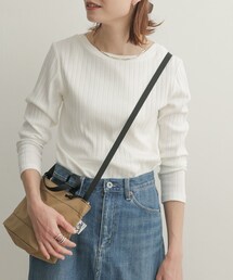 URBAN RESEARCH DOORS（アーバンリサーチドアーズ）の「【2サイズ/WEB限定】針抜き長袖ボートネックカットソー（その他）」