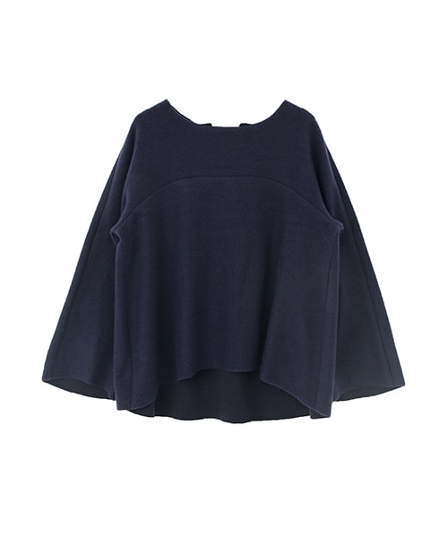 KBF(ケイビーエフ)の「超寬鬆套衫(トップス・レディース・黃色/藏青色/淺灰色・one)」の1枚目の写真