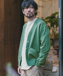 URBAN RESEARCH DOORS | 裏毛Vネックカーディガン(その他)