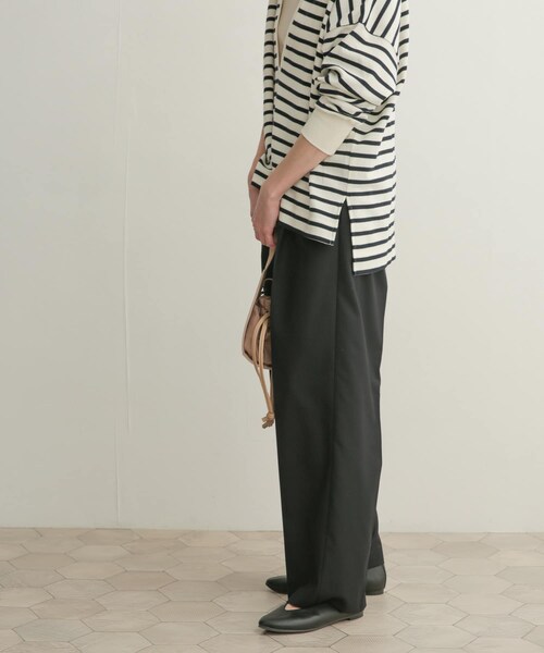 URBAN RESEARCH DOORS（アーバンリサーチドアーズ）の「クリアツイルストレートパンツ（その他・レディース・BLACK/GRAY・0/1）」の20枚目の写真