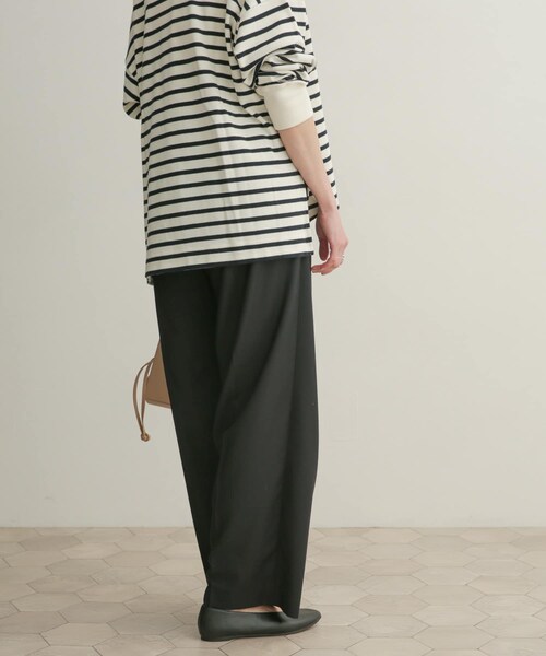 URBAN RESEARCH DOORS（アーバンリサーチドアーズ）の「クリアツイルストレートパンツ（その他・レディース・BLACK/GRAY・0/1）」の22枚目の写真